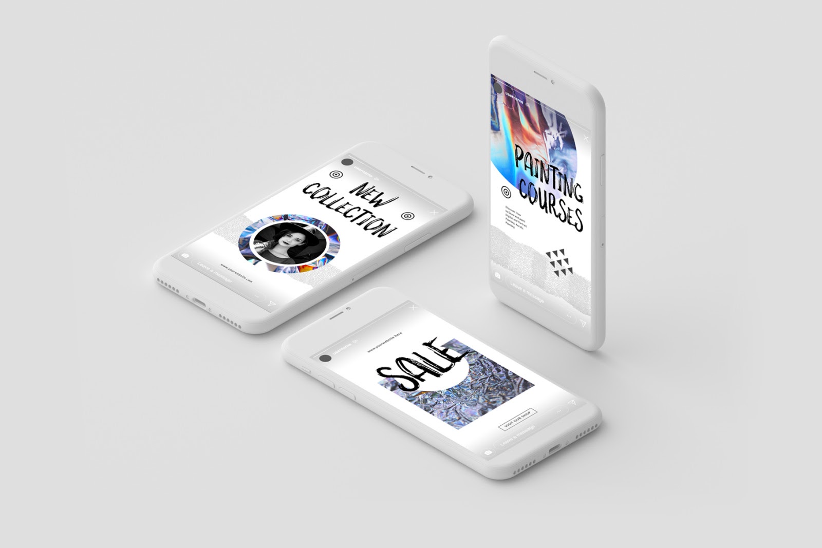 Download Swipe Up Instagram Mockup PSD Mockup Templates