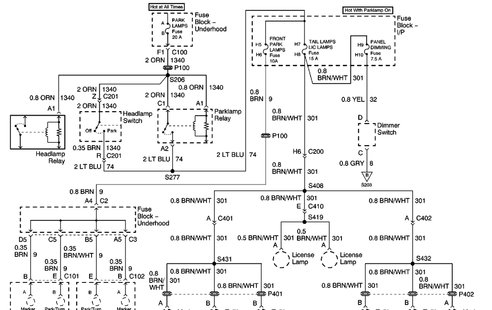 2001 Monte Carlo Radio Wiring Diagram