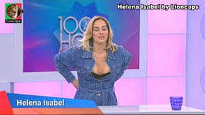 Helena Isabel sensual a apresentar o 1000 à hora