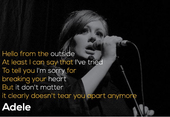 Adele Lyrics - keywords HERE