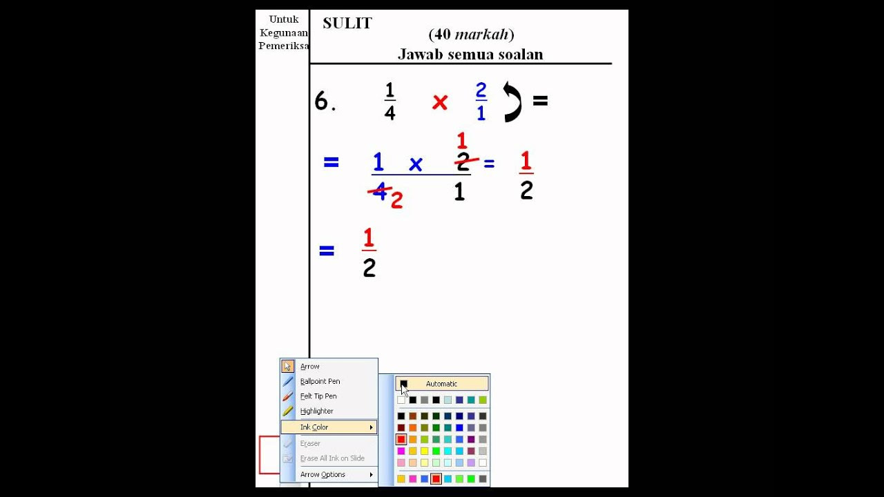 Contoh Soalan Matematik Tahun 4 Dlp - Contoh Blue