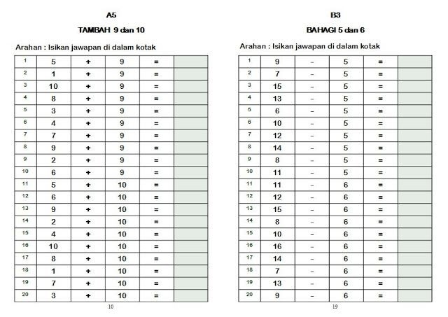 Soalan Basic Algebra  q Muharram