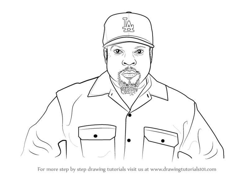 25+ Best Looking For Ice Cube Rapper Drawing Easy | Armelle Jewellery