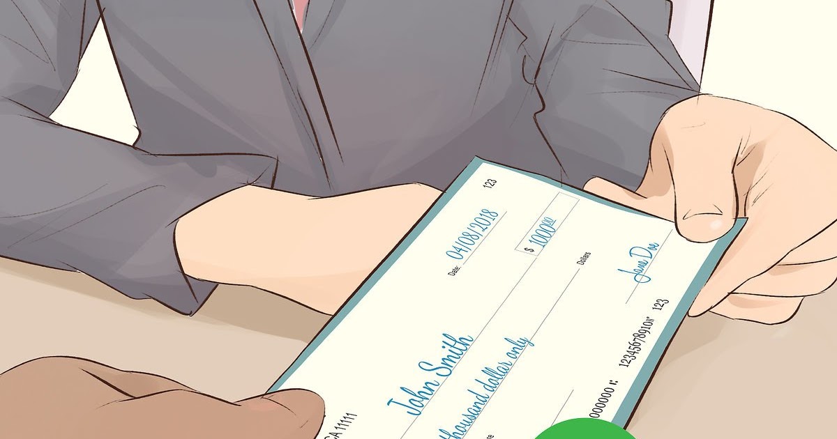 how to sign a check over to another person