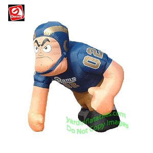 Gemmy Airblown Inflatable St. Louis Rams Running Back Gemmy Airblown Inflatable St. Louis Rams Running Back