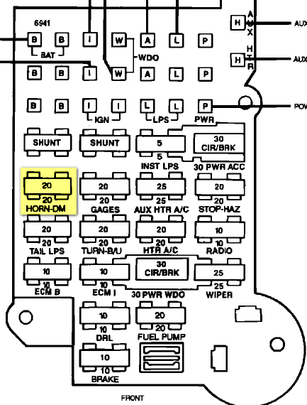 Chevy Expres Fuse Box Location - Wiring Diagram