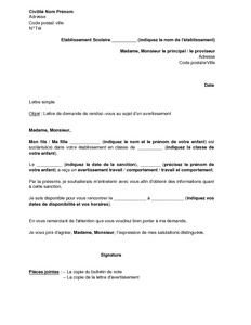 Lettre De Remerciement Suite à Un Rendez Vous Professionnel  Exemple