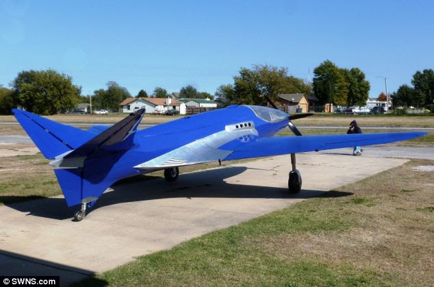 The only aircraft built by Bugatti was resigned to history until a team of engineers and enthusiasts sets about recreating the plane. A model is pictured here