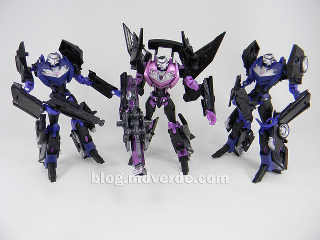 Transformers Jet Vehicon Deluxe - Prime Arms Micron - modo robot vs Vehicons RiD