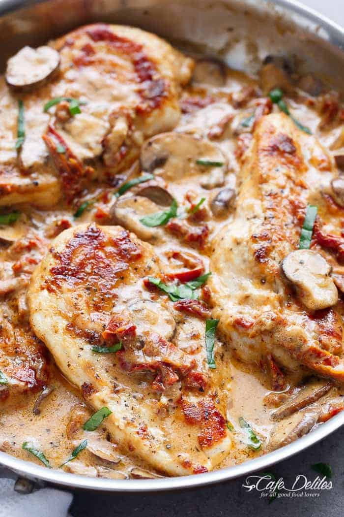 Creamy Sun Dried Tomato Parmesan Chicken No Cream Cafe Delites Creamy Sun Dried Tomato Parmesan Chicken No Cream Cafe Delites