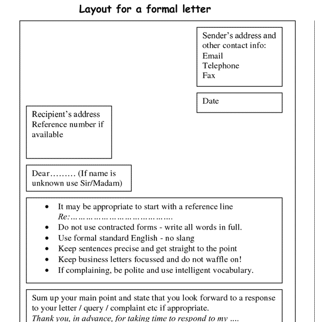 Tamil Formal Letter Format - How to write a formal letter in Hindi - Quora