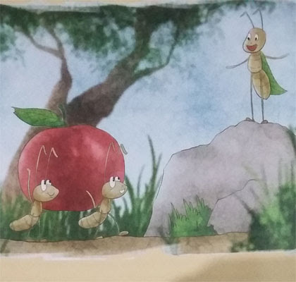 Contoh Cerita Fabel Semut Dan Gajah - Toko FD Flashdisk 