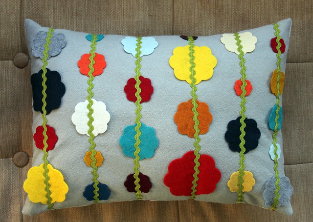 Christmas Garland Pillow