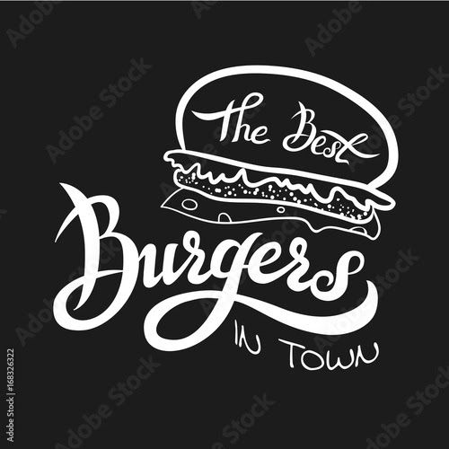 Logo Design: Burger Logo Design Vector