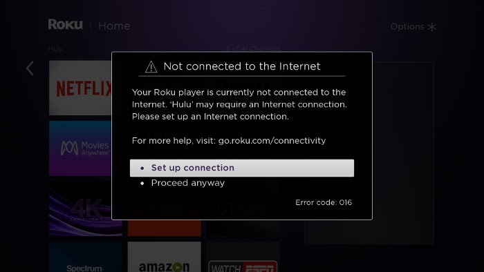 why wont tcl tv connect to wifi
