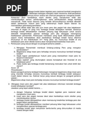 Soal Bahasa Daerah Bugis Pilihan Ganda / Soal Dan Kunci Balasan Uts/Pts