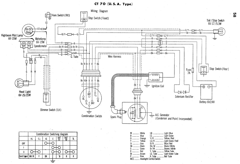 Honda Motorcycle Wiring Diagram 125 X
