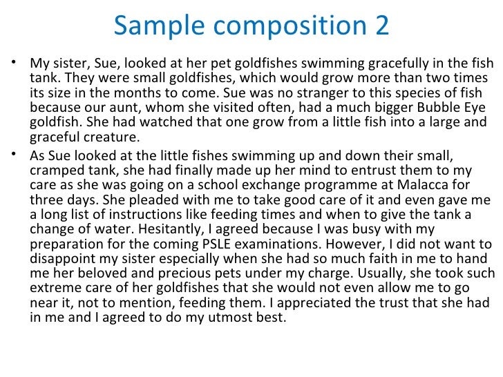 11 EXAMPLES OF GOOD COMPOSITION IN ENGLISH - * Composite