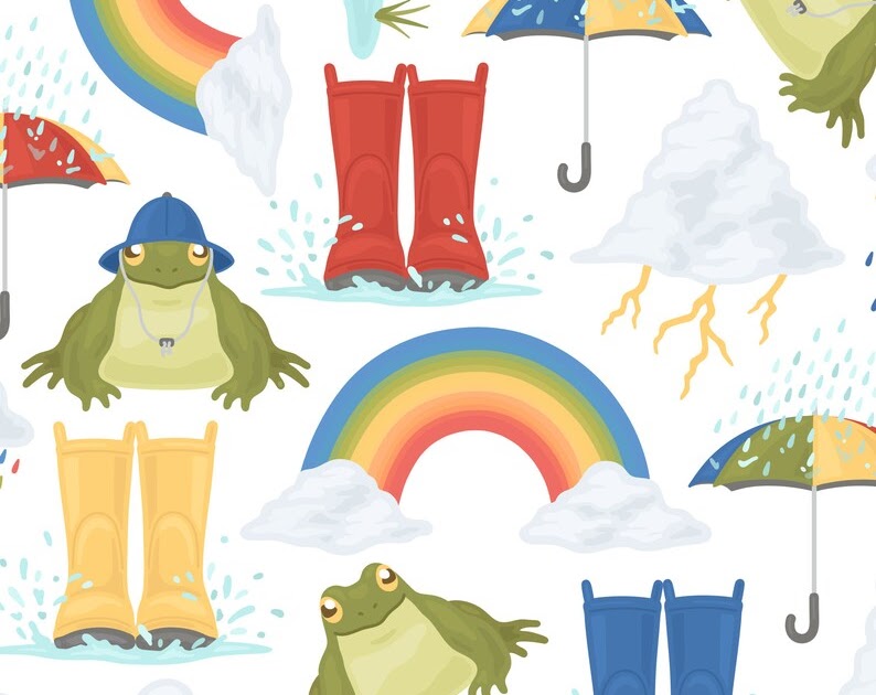 April Showers Clipart - Best Free Library