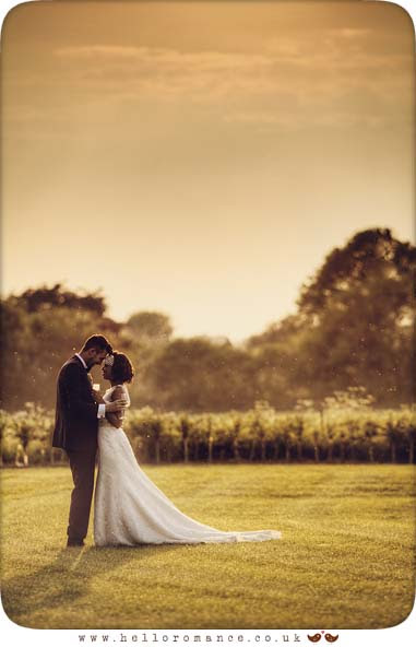 Sunset Wedding Photo Suffolk