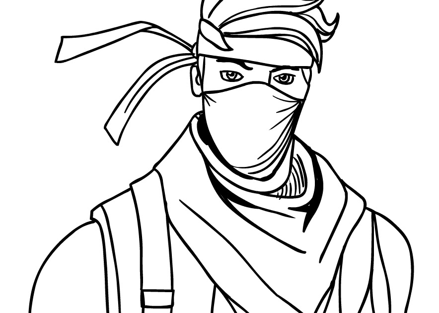 Fortnite Coloring Page | Coloringnori - Coloring Pages for Kids