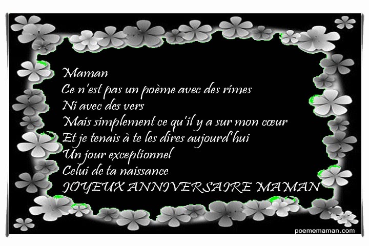 Texte Anniversaire 50 Ans Maman - joyats