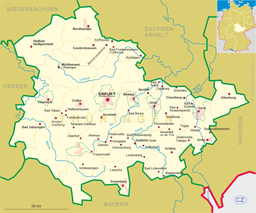 Thringen Map