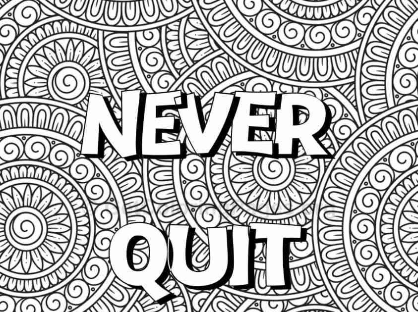 Sad Quotes Coloring Pages - QEOTUS