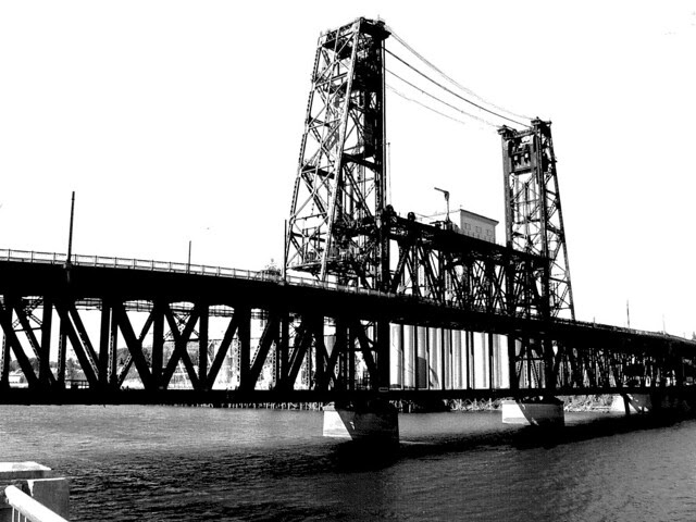 Steel Bridge, Monochrome