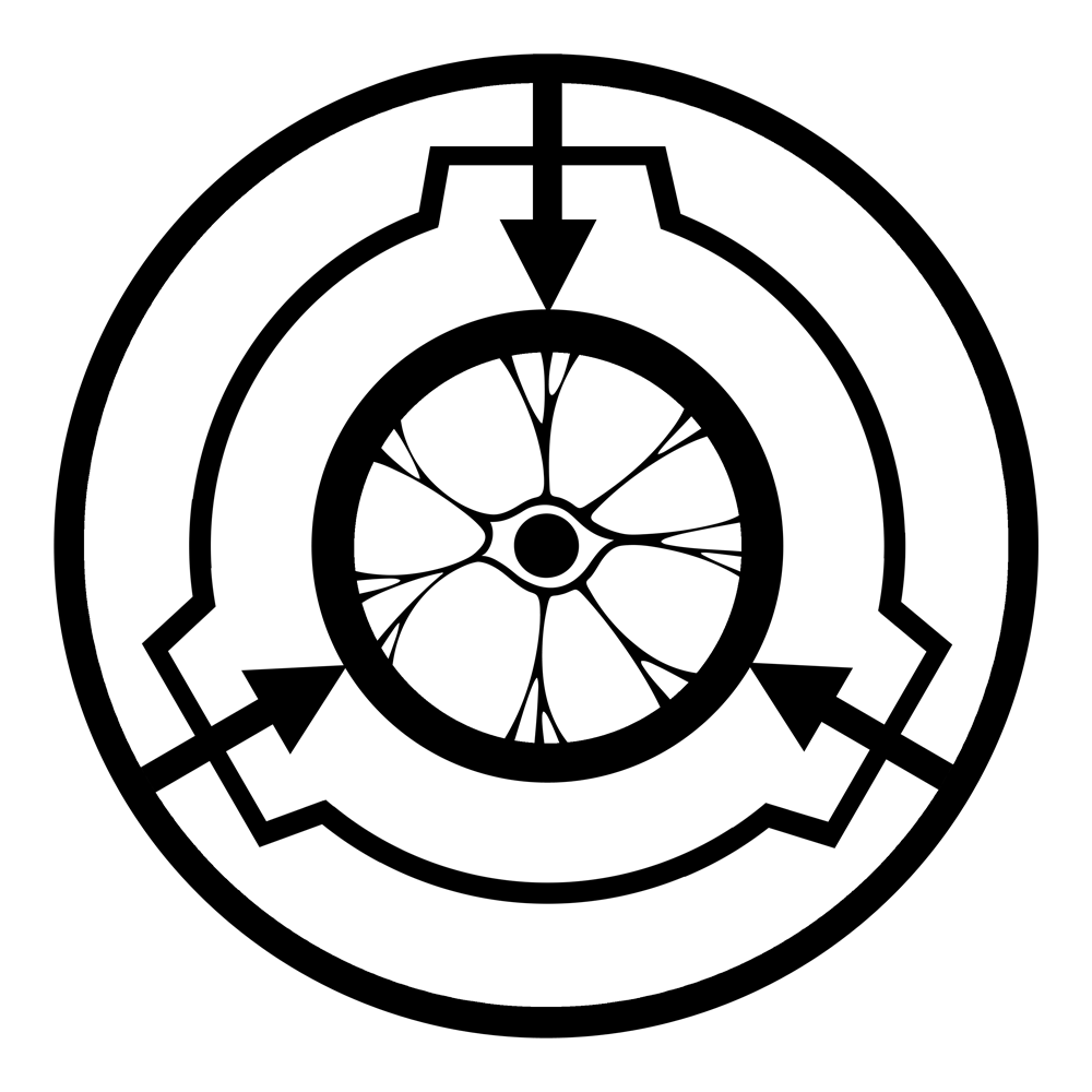 SCP Foundation эмблема. Знак фонда SCP. Герб фонда SCP.