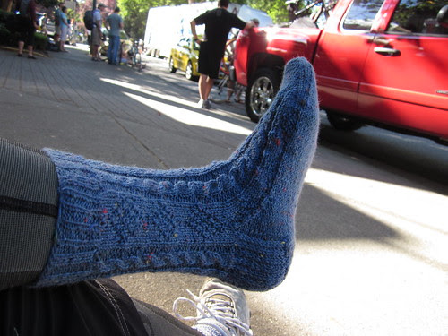 Finished Filey sock number one