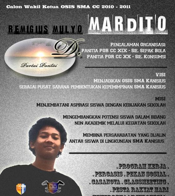 Contoh Visi Misi Osis Smp Surat Rasmi Ra