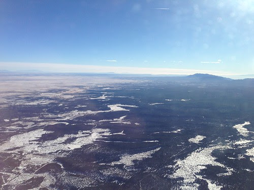 New Mexico from the airplane