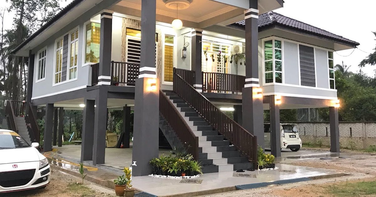 Design Rumah Banglo Kampung  malakowe