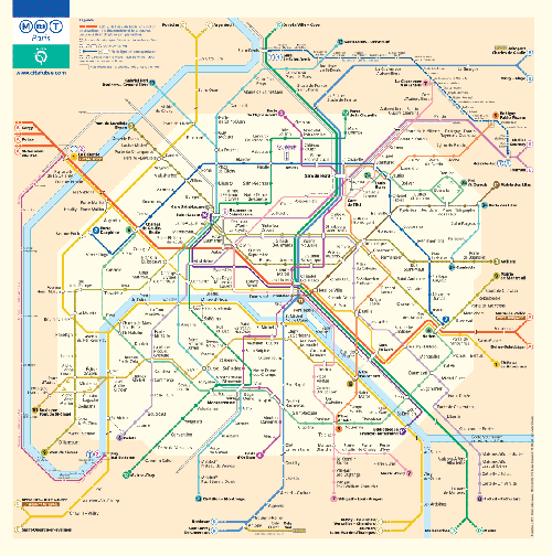 Plan Metro Paris Defense | Subway Application