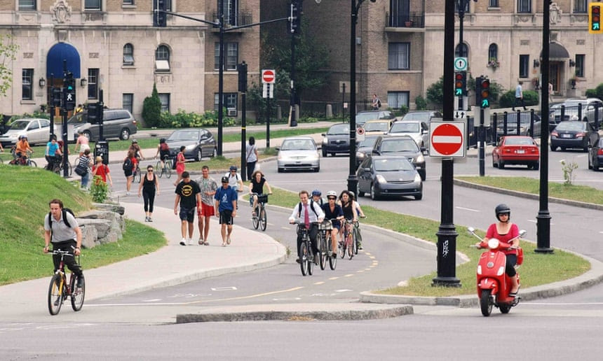 Cycling in Montreal
