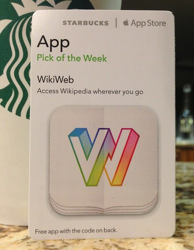 Starbucks iTunes Pick of the Week - WikiWeb