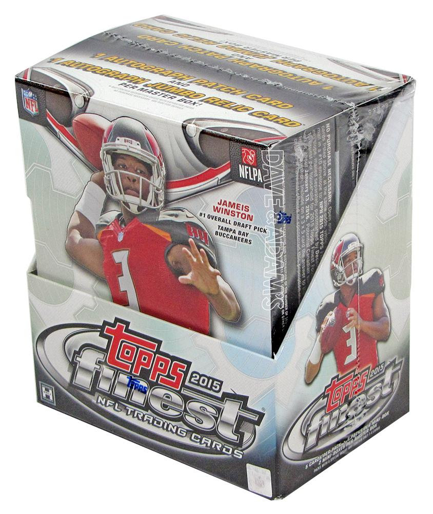 2015 Topps Finest Football Hobby Box DA Card World 2015 Topps Finest Football Hobby Box DA Card World