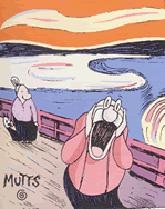 Grido di Munch, versione Mutts