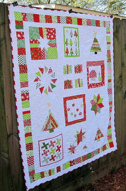 Christmas quilt 4