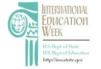 Logo: International Education Week 2011. NOvember 14-18. U.S. Department of State. U.S. Dpeartment of Education. http://iew.state.gov