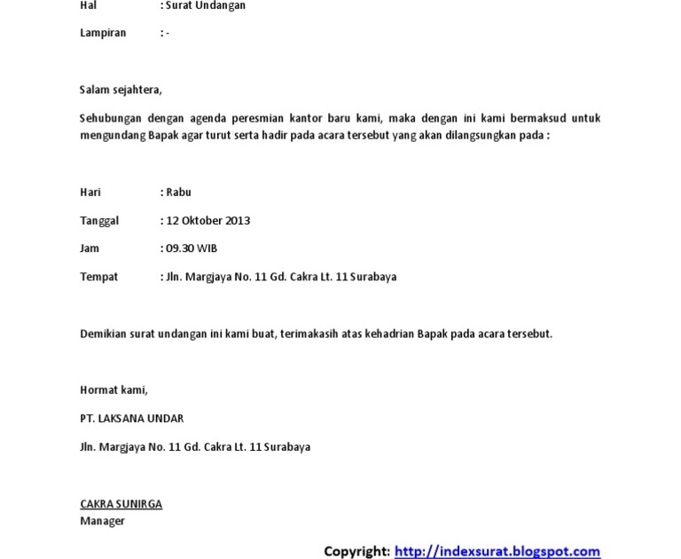 34+ Contoh undangan grand opening information