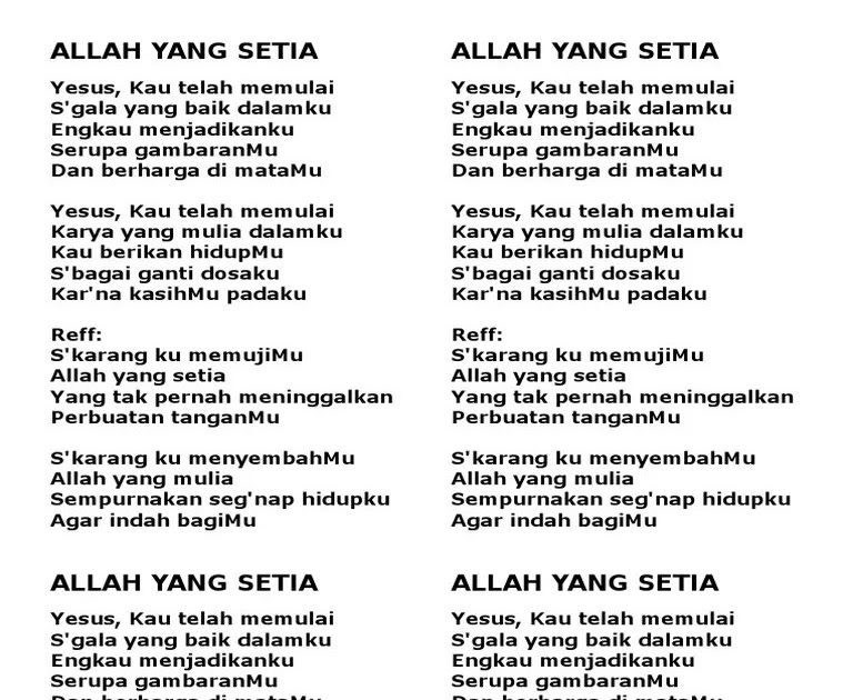 Lirik Lagu Sekarang Ku Memujimu : Allah Yang Setia Jonathan Prawira