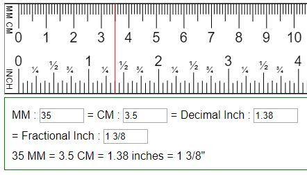 How Much Is 5 6 In Inches