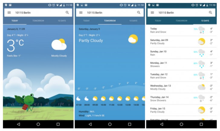 google weather app for chrome download