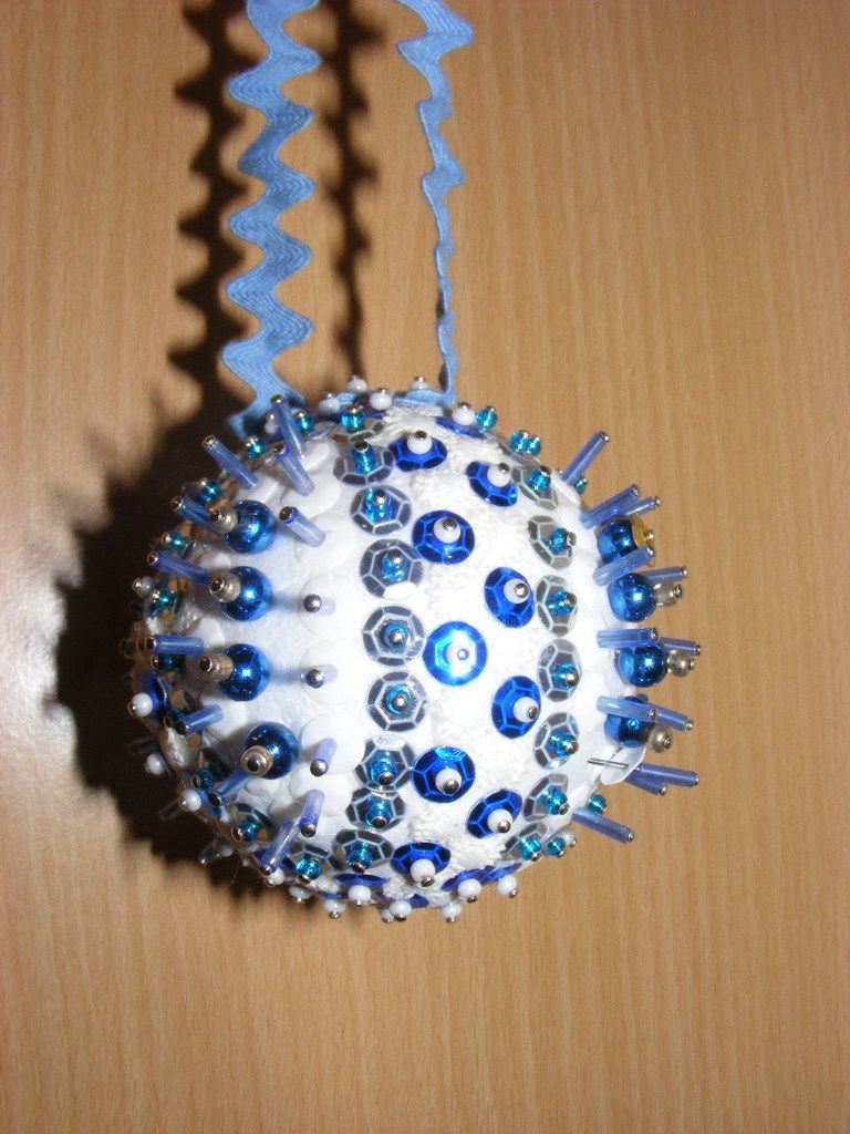 Image de Etoile: Boule De Noel Sequins