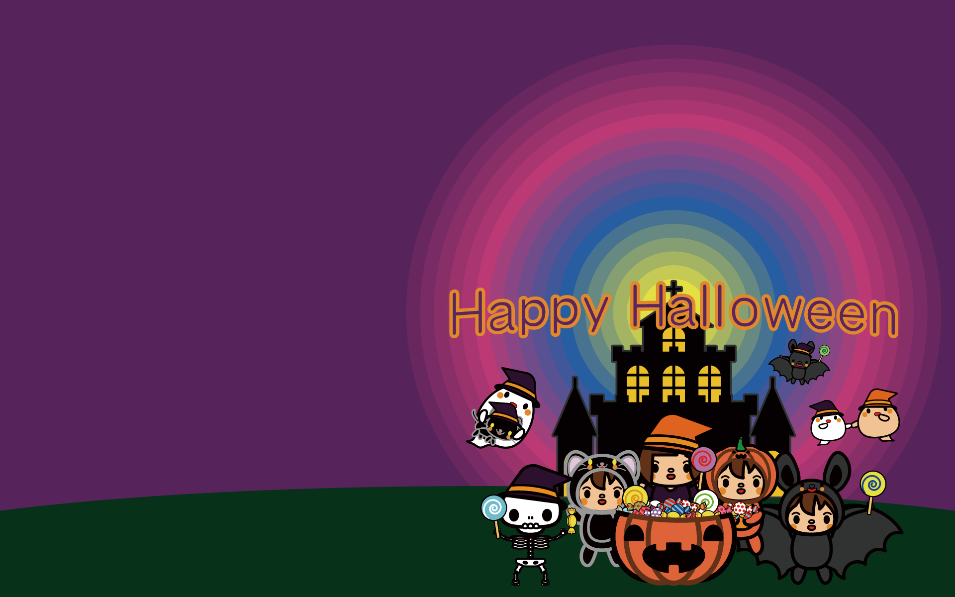 すべての花の画像 最高かつ最も包括的なハロウィン 壁紙 Pc