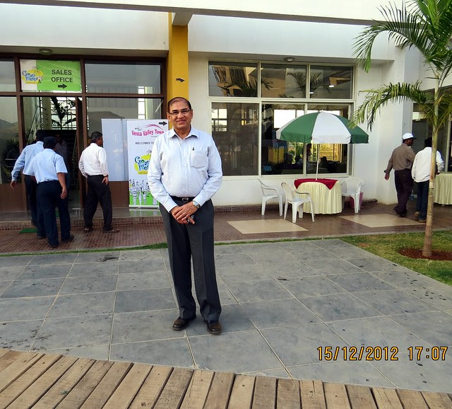 Jayantbhai Kaneria, Director, Mont Vert Homes at Mont Vert Vesta, Urawade Pirangut, Goan Fiesta 15th & 16th December 2012