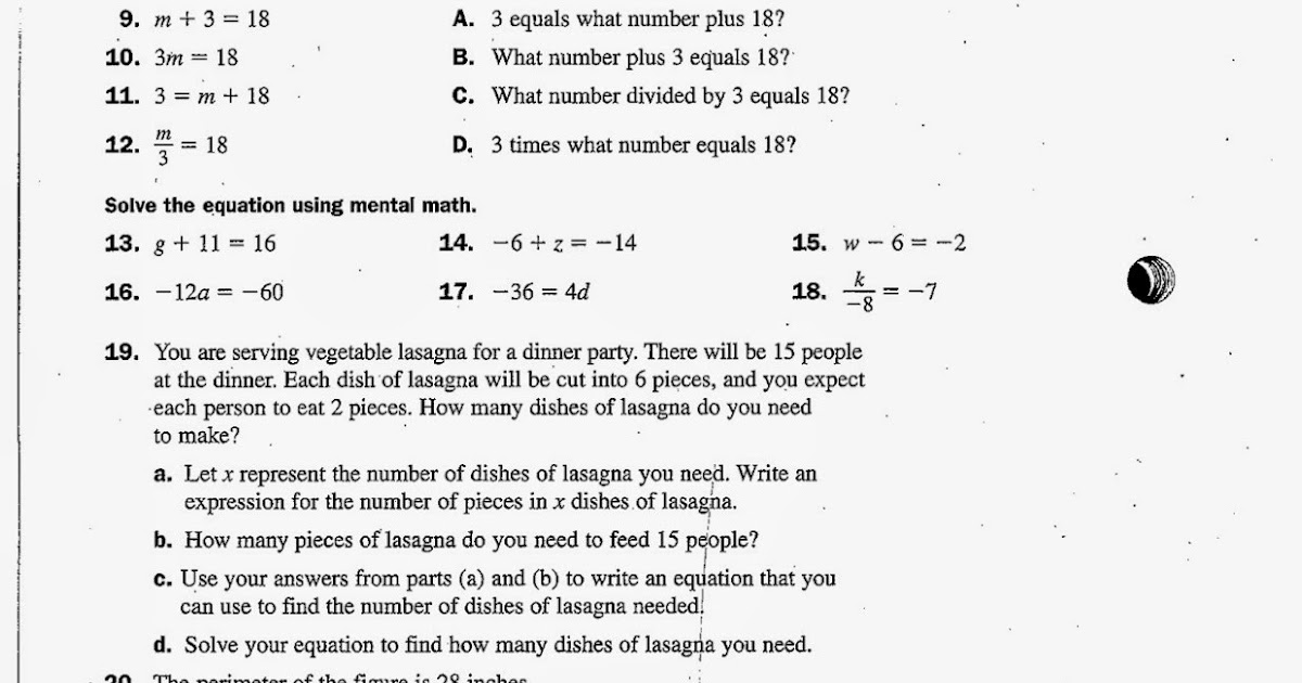 8Th Grade Algebra Worksheets With Answers / Factoring Polynomial