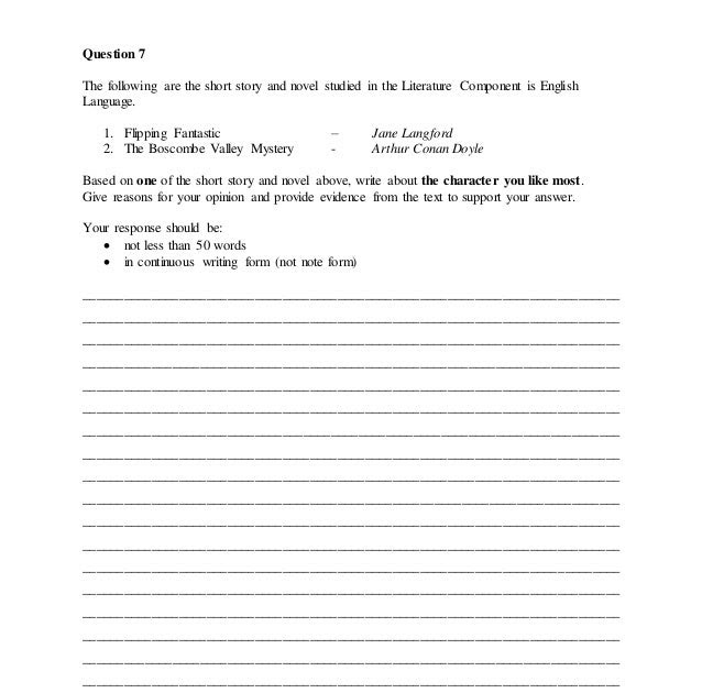 Contoh Soalan English Form 5 - Contoh PP